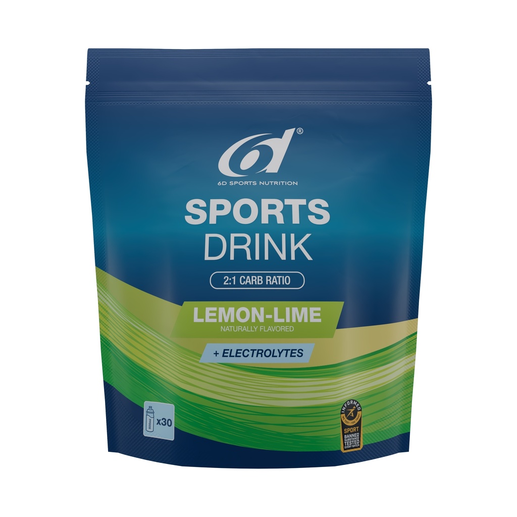 6D - Sports Drink - Lemon Lime