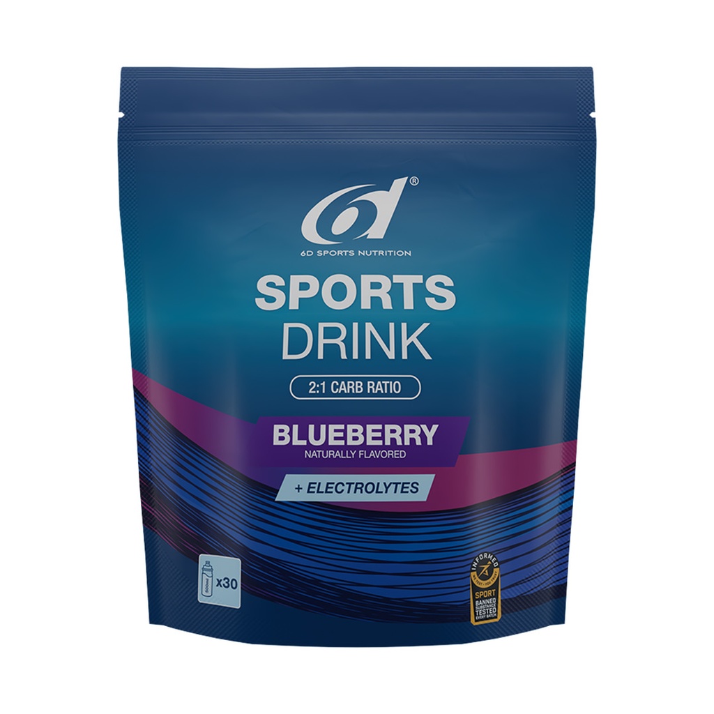 6D - Sports Drink - Blueberry