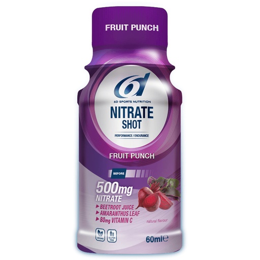 6D - Nitrate Shot Fruit Punch - 6 x 60ml