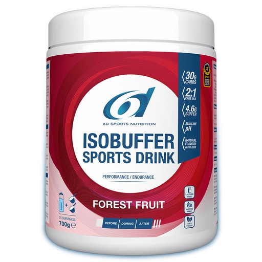 6D - Isobuffer Sports Drink - Forest fruit 
